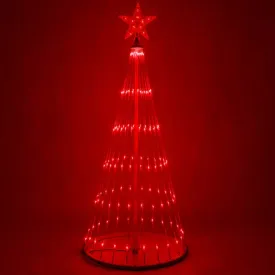 12-ft. Red LED Animated Outdoor Lightshow Christmas Tree