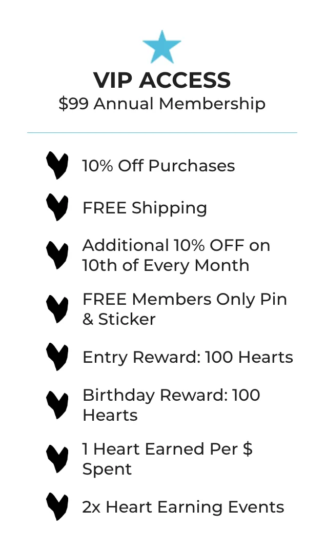 $99 VIP ACCESS — ANNUAL MEMBERSHIP