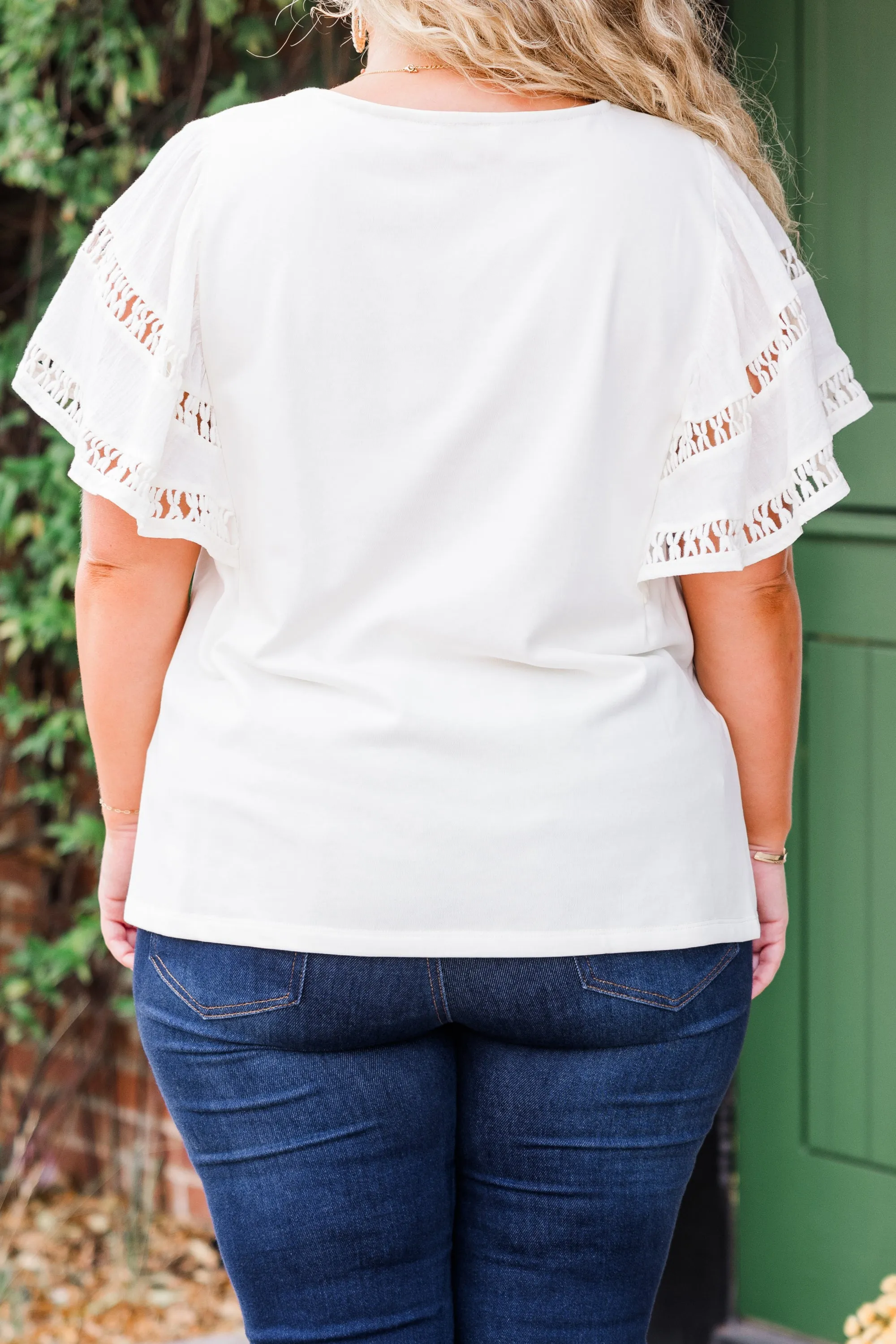 Adore Me Top, Cream
