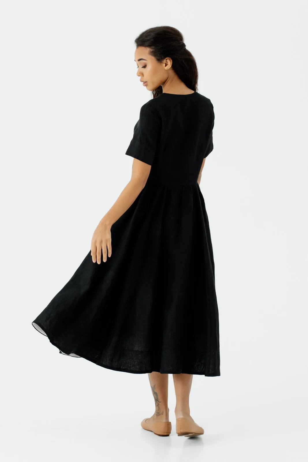 Agness Dress, Short Sleeve