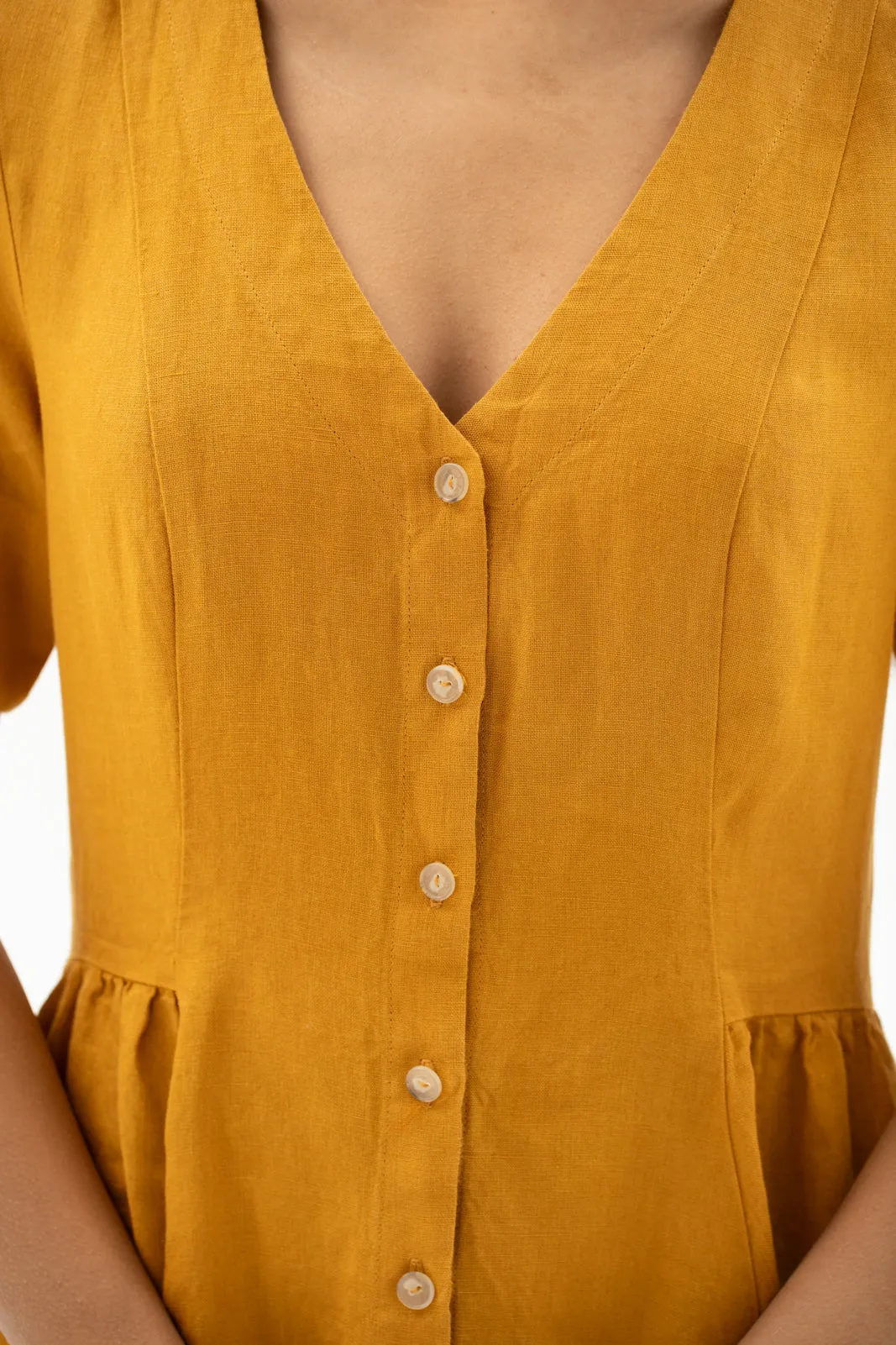Agness Dress, Short Sleeve