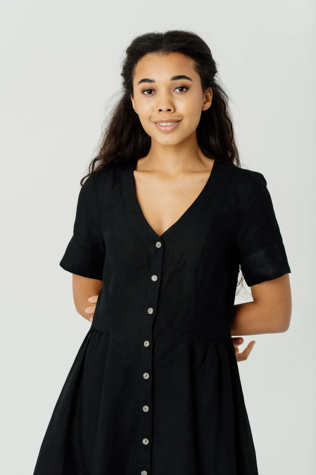 Agness Dress, Short Sleeve