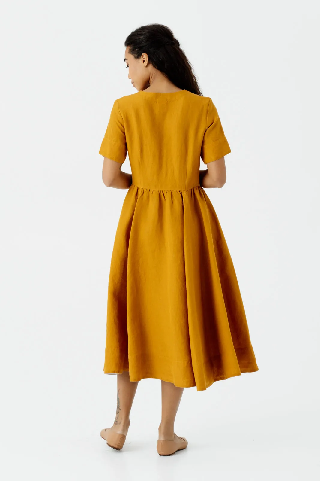 Agness Dress, Short Sleeve