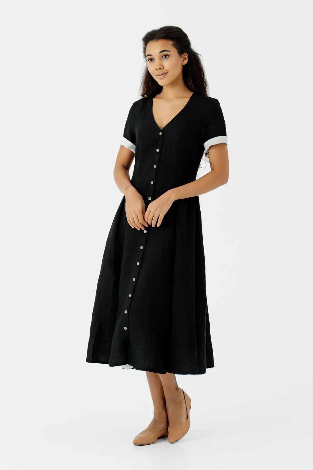 Agness Dress, Short Sleeve