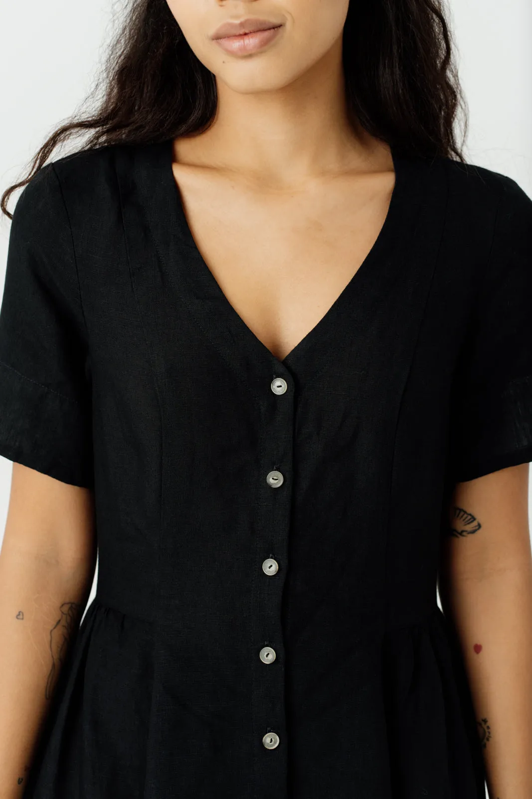 Agness Dress, Short Sleeve