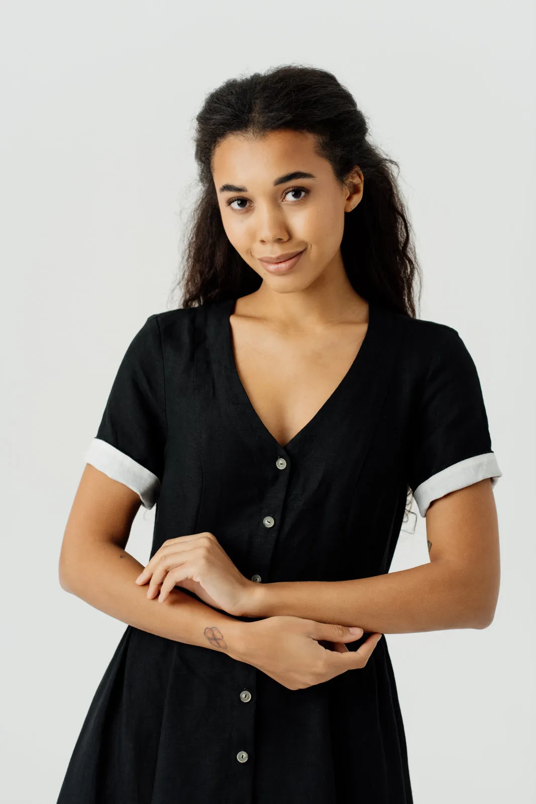 Agness Dress, Short Sleeve