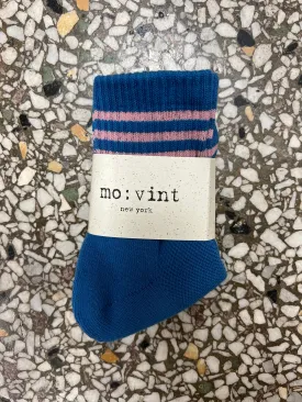 Blue Varsity Socks