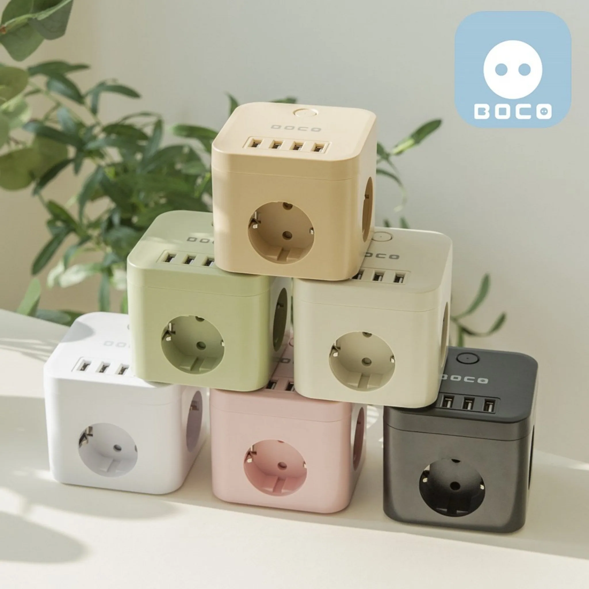 BOKO USB Mini Power Strip 3 Outlet SL-320 - 🏆 #51 - Home Décor - Best of December