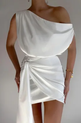 Charisma Mini Dress in White