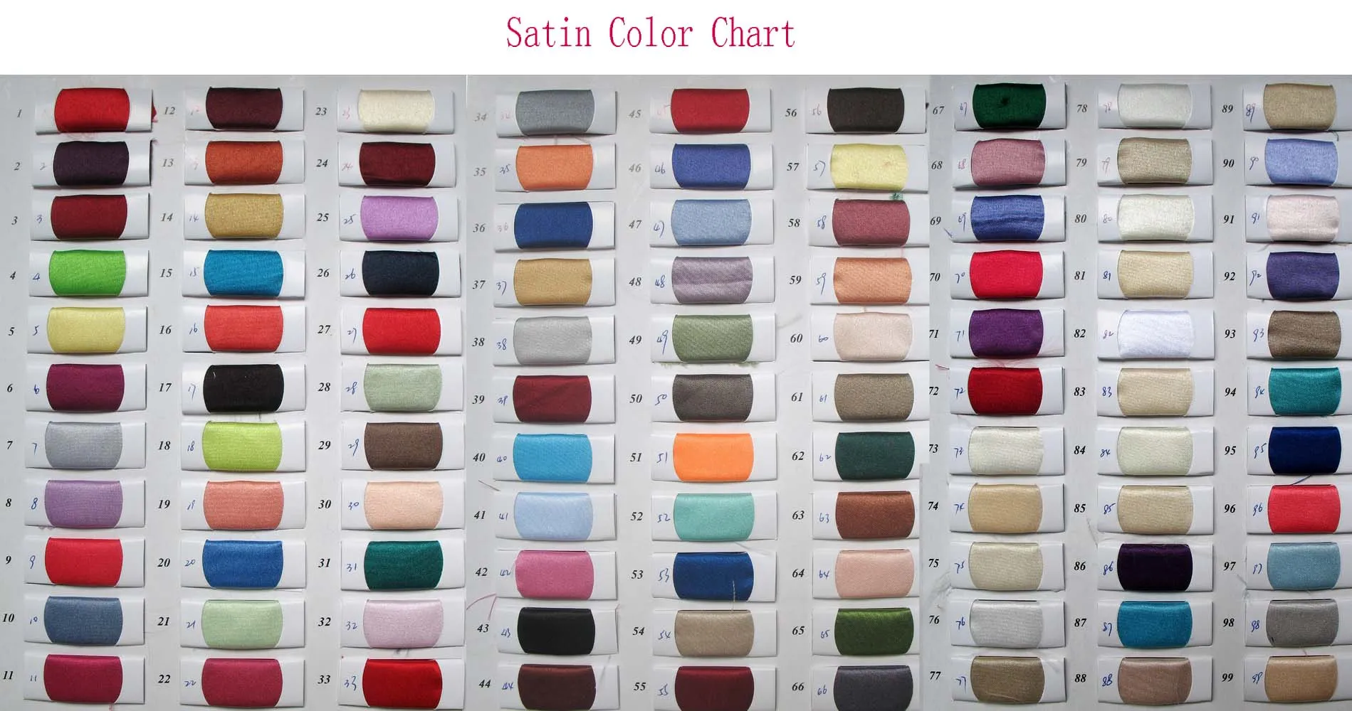 Color Swatches For Purchase