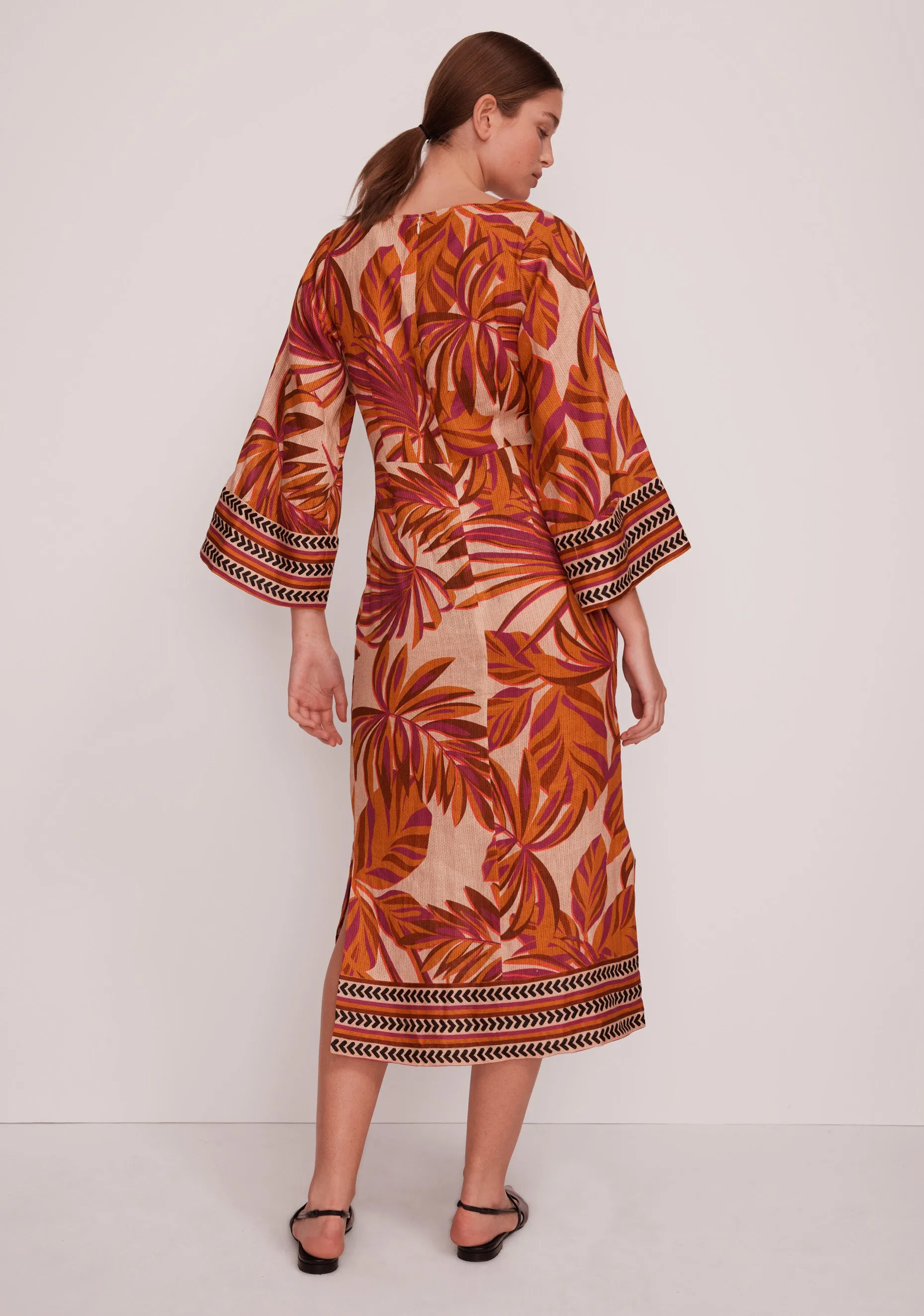 Etoile Linen Midi Dress_Print