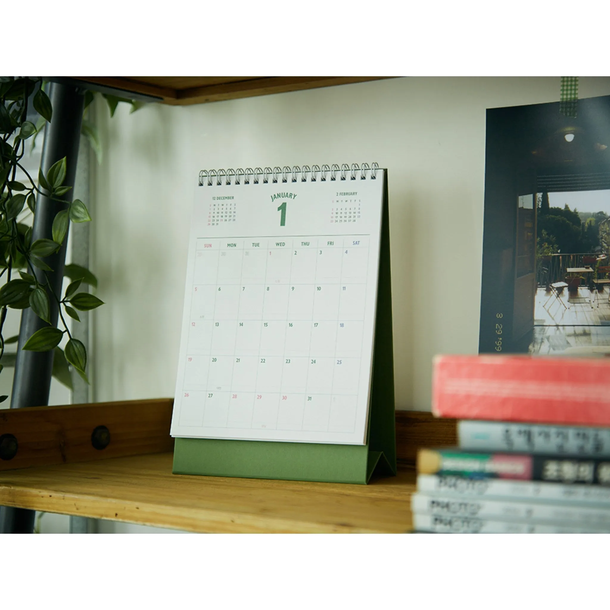 Exploration 2025 Vertical Retro Desk Calendar - Desk Calendar - 🏆 #86 - Office Supplies - Best of December