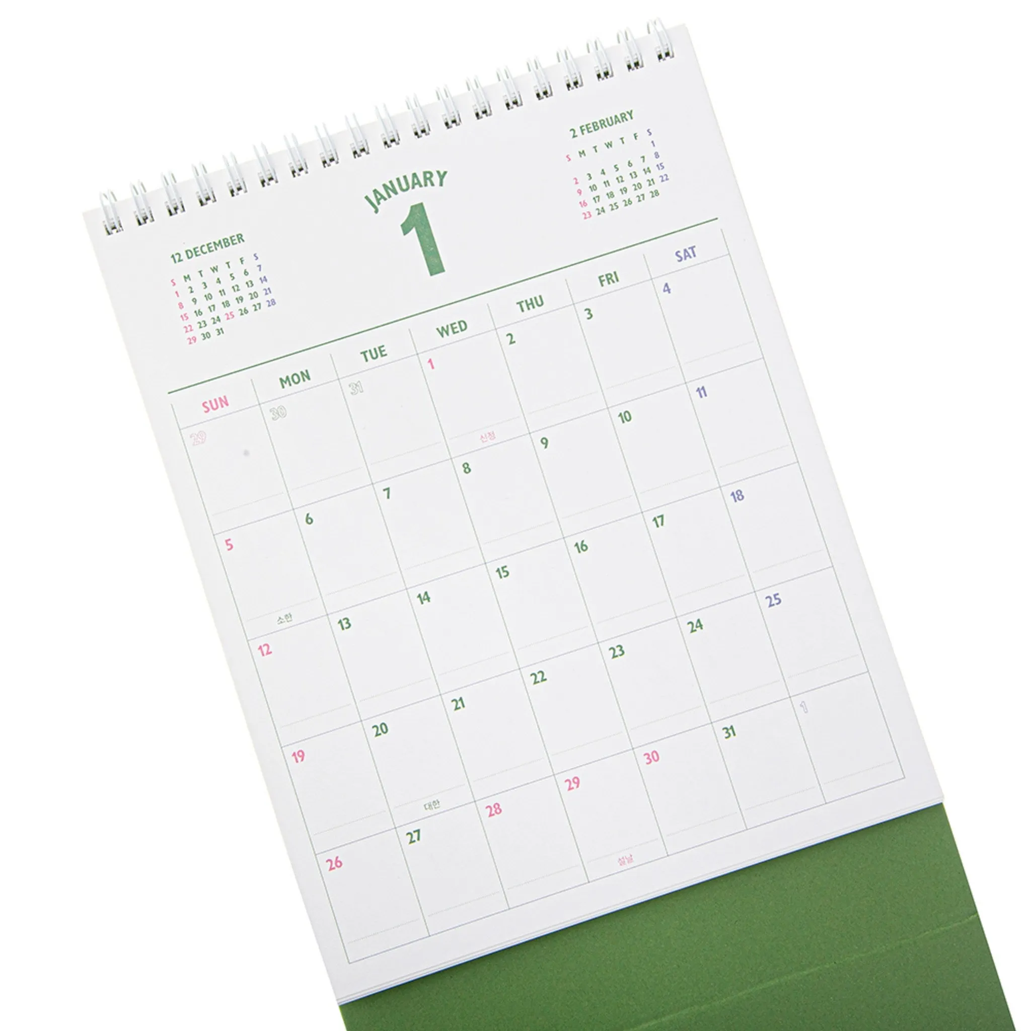 Exploration 2025 Vertical Retro Desk Calendar - Desk Calendar - 🏆 #86 - Office Supplies - Best of December