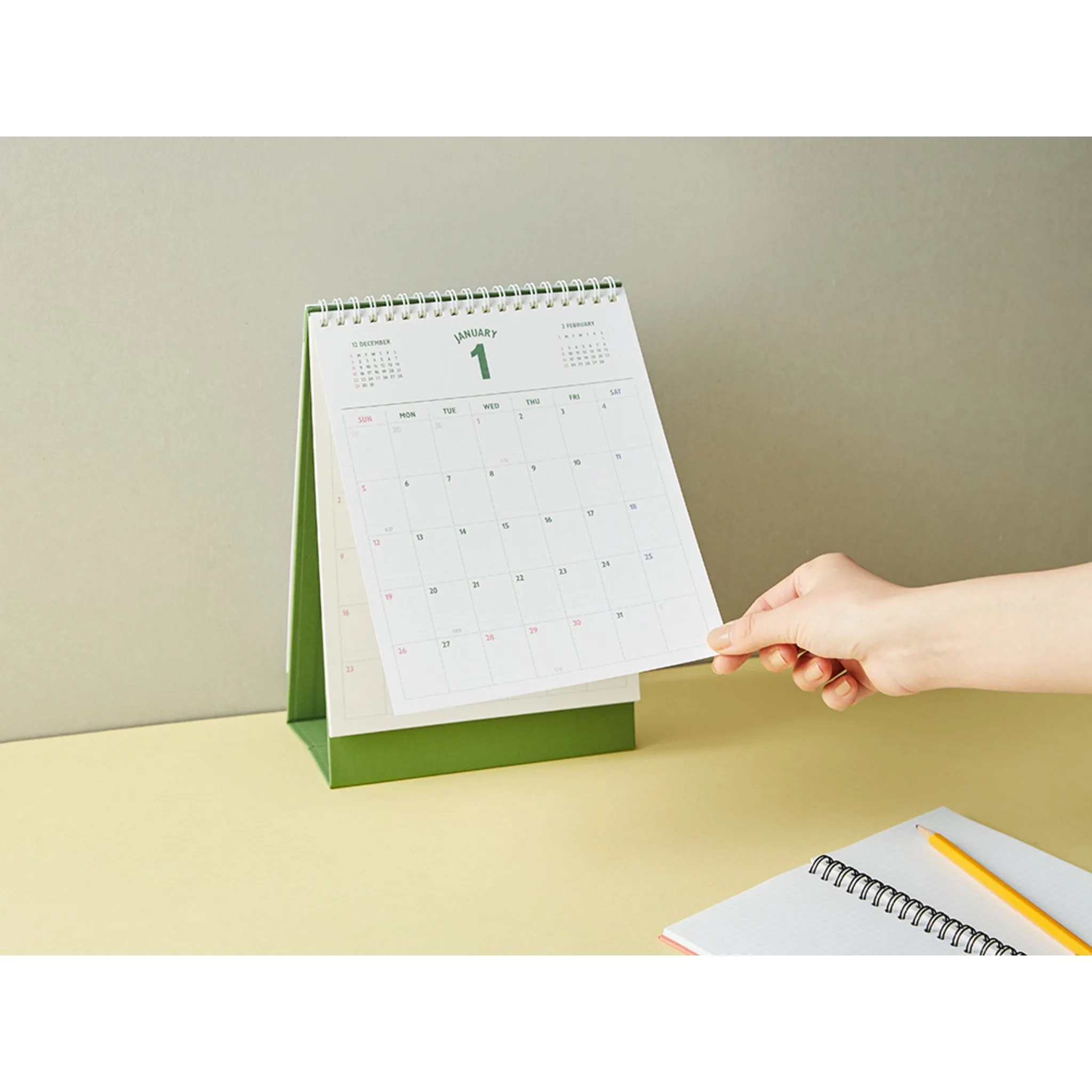 Exploration 2025 Vertical Retro Desk Calendar - Desk Calendar - 🏆 #86 - Office Supplies - Best of December