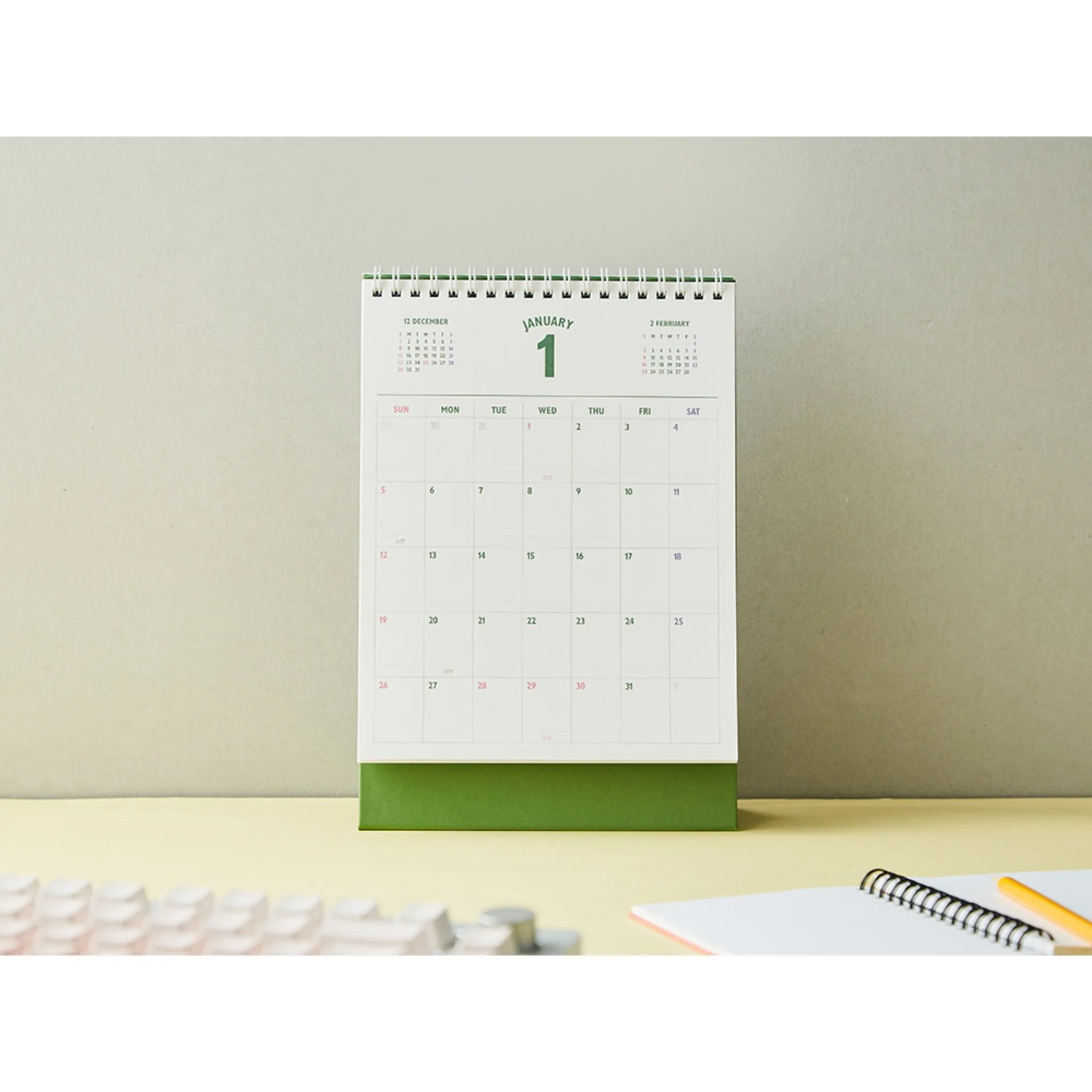 Exploration 2025 Vertical Retro Desk Calendar - Desk Calendar - 🏆 #86 - Office Supplies - Best of December