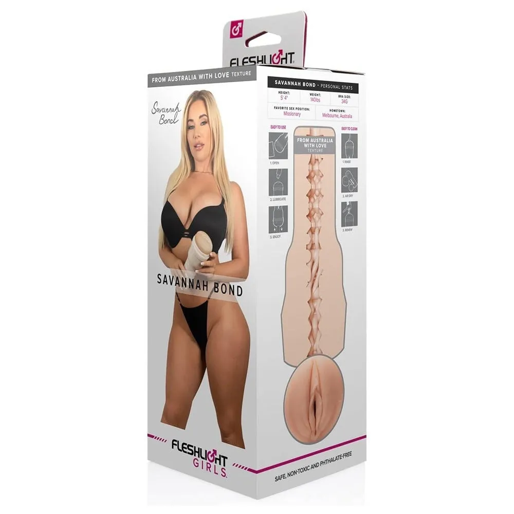 Fleshlight Savannah Bond Love Lady Masturbator