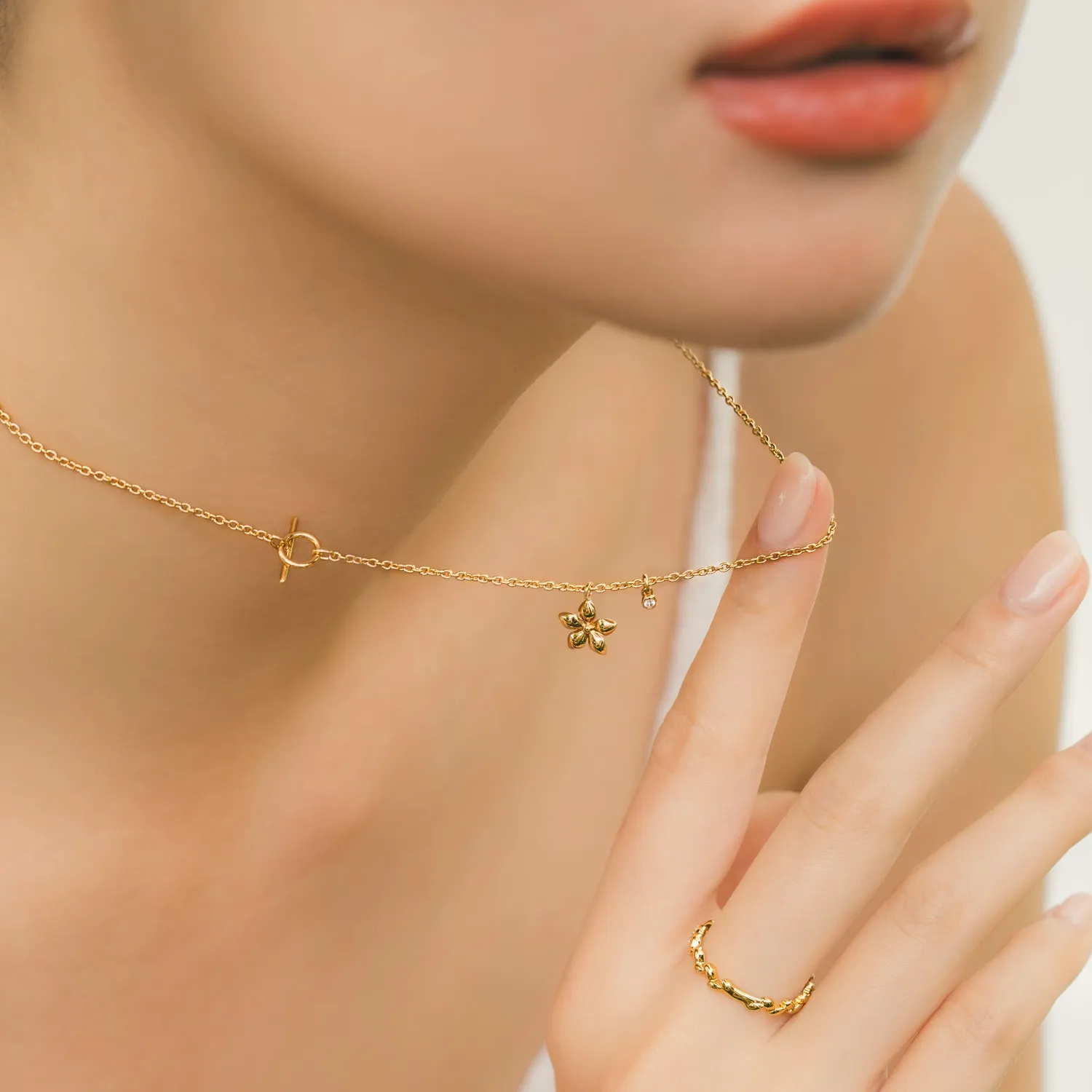 Gold Harley Necklace