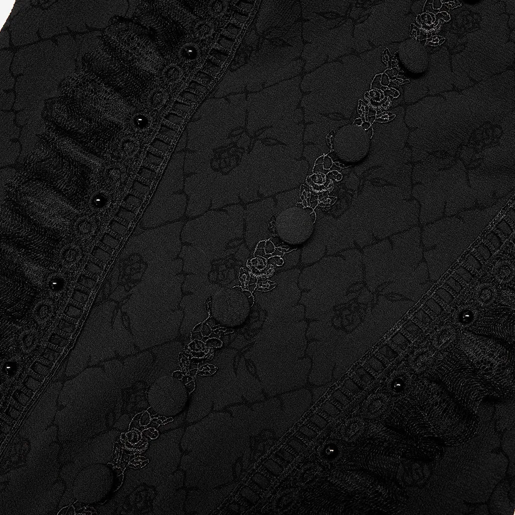 Gothic Thorn Rose Gown