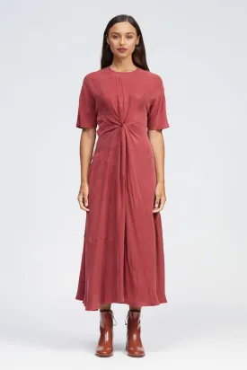 Heden Midi Dress Cherry