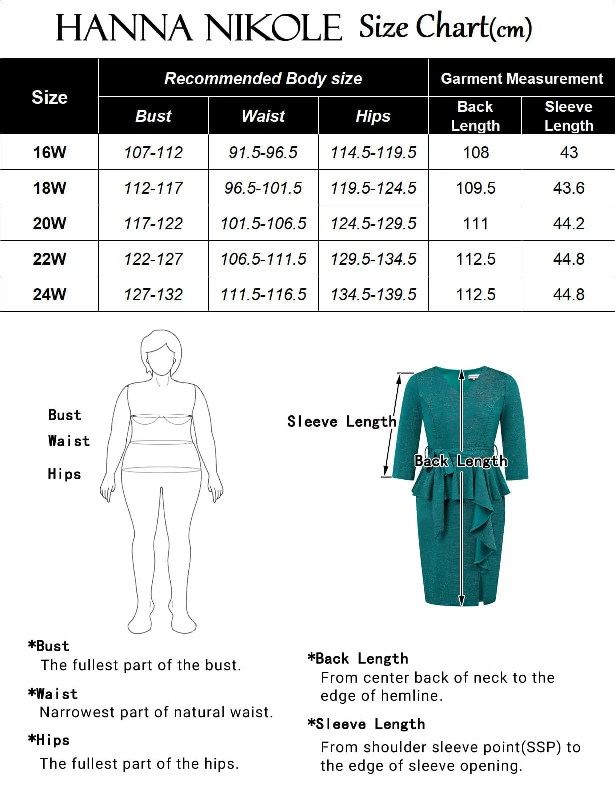 HN Faux Twinset Dress 3/4 Sleeve V-Neck Front Slit Bodycon Dress