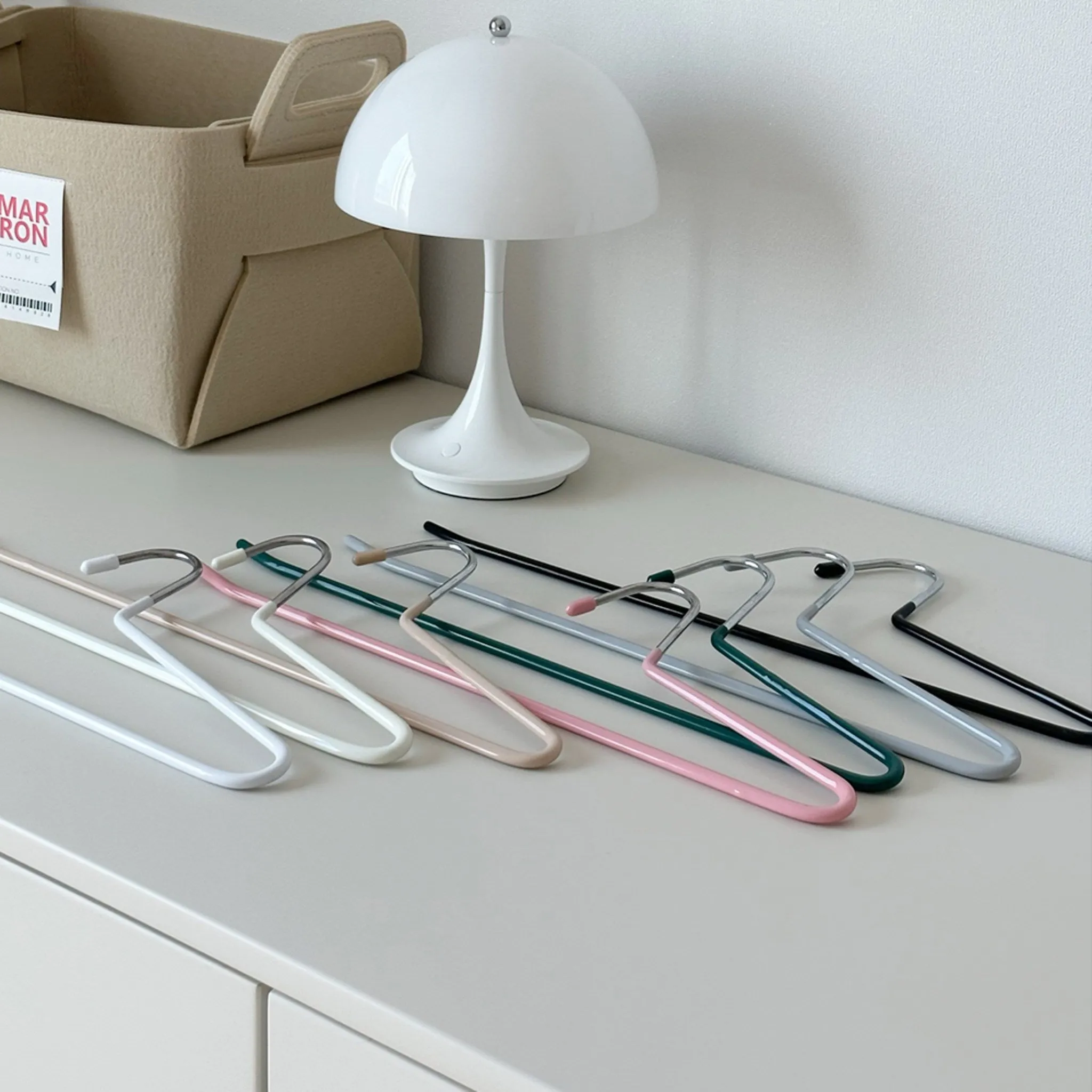 Jamil Slim Pants Hanger, Green, Set of 10 - 🏆 #58 - Home Décor - Best of December