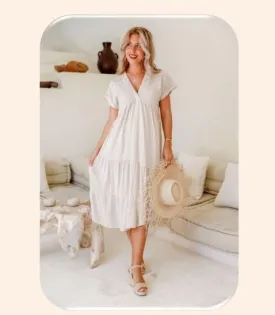 Joop and Gypsy Engineered Stripe Dress