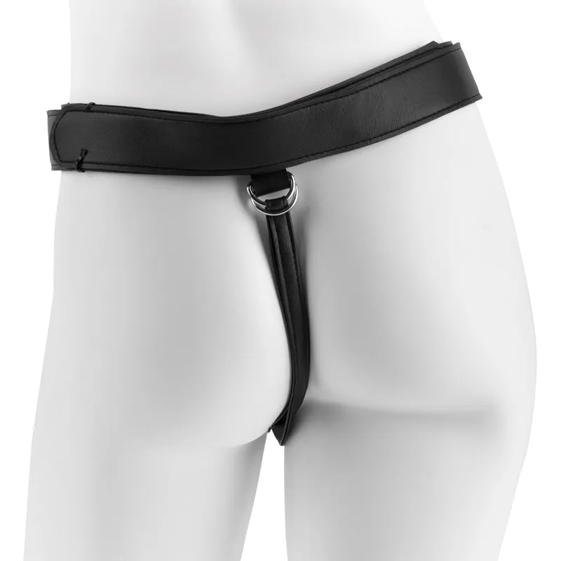 King Cock 7 Inch Flesh Cock With Strap-On Harness