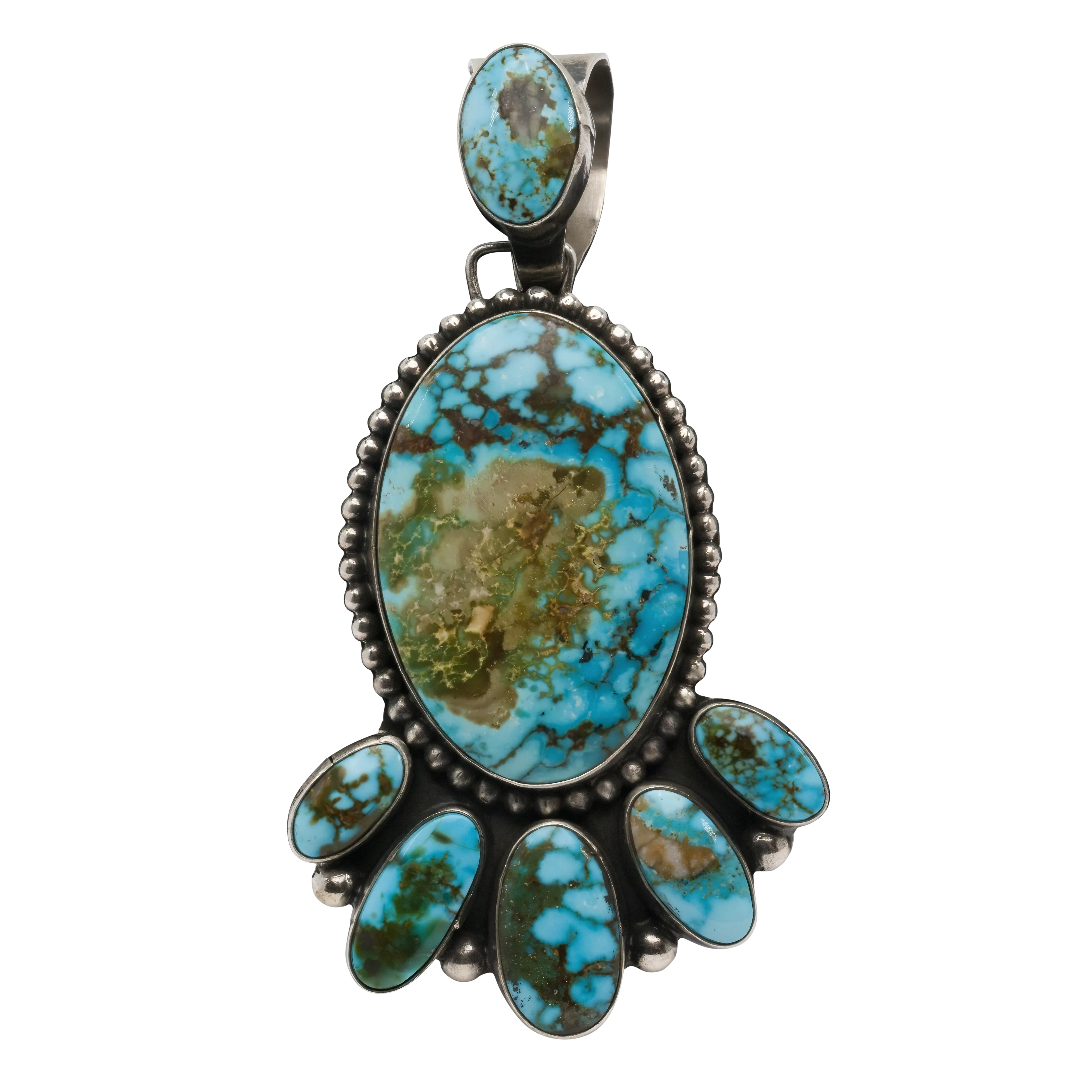 Kingman Turquoise Pendant | Bobby Johnson