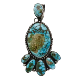 Kingman Turquoise Pendant | Bobby Johnson