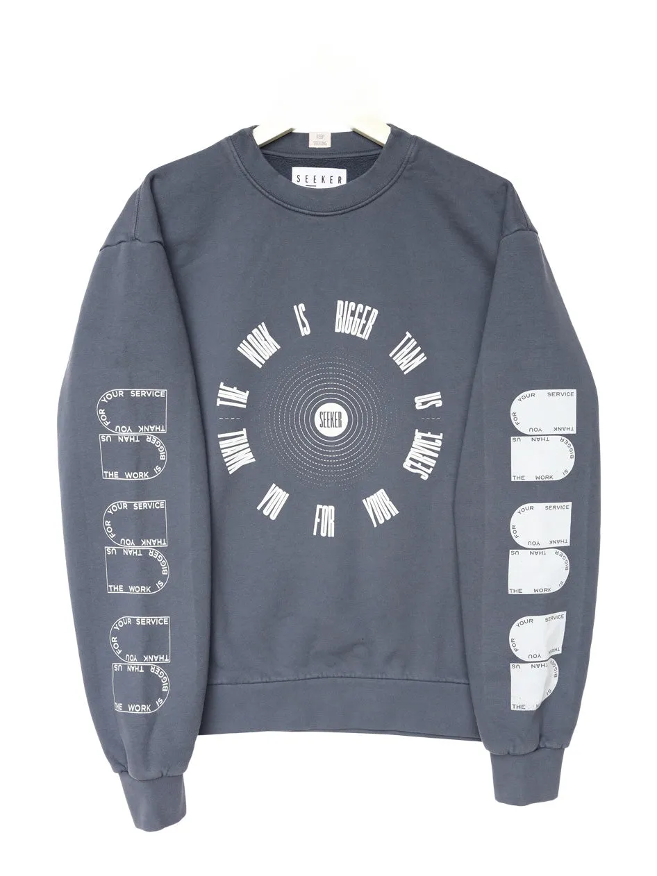 LIMITED EDITION  - Service Crew Sweatshirt from S E E K E R