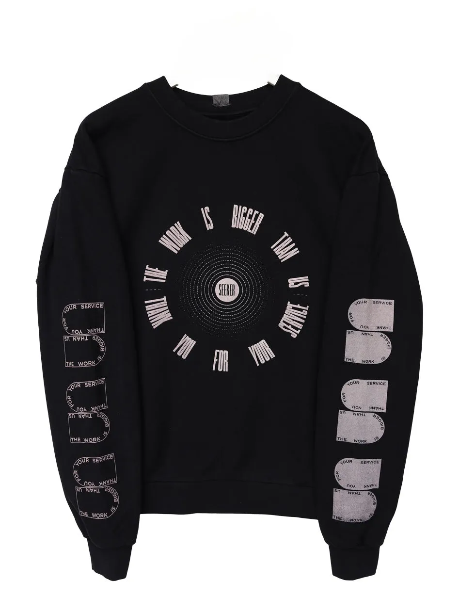LIMITED EDITION  - Service Crew Sweatshirt from S E E K E R
