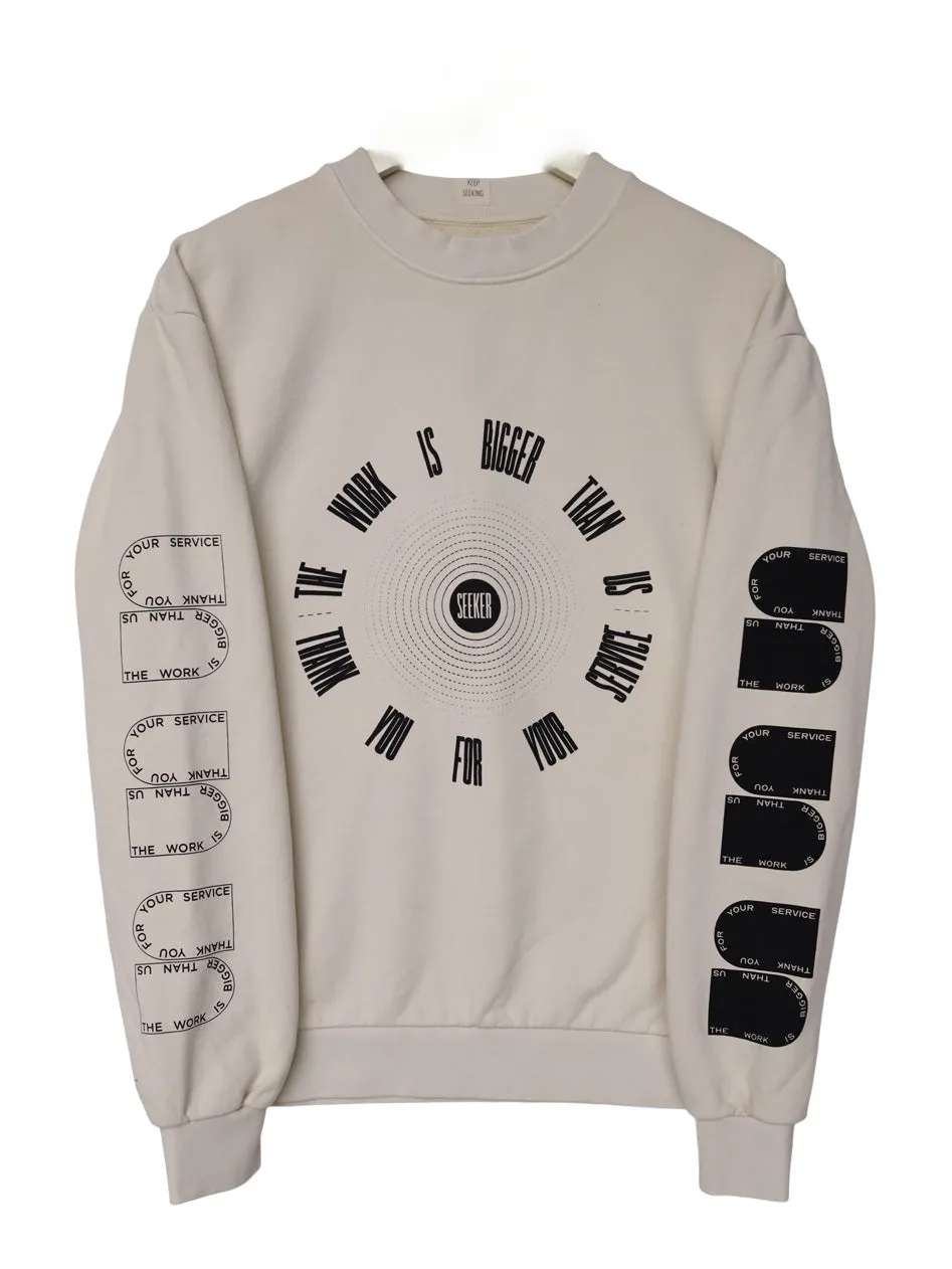 LIMITED EDITION  - Service Crew Sweatshirt from S E E K E R