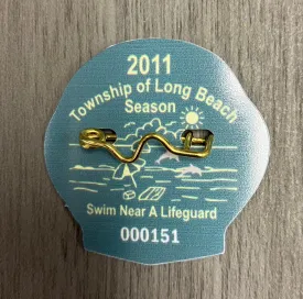 Long Beach Township 2011 Seasonal Beach Badge