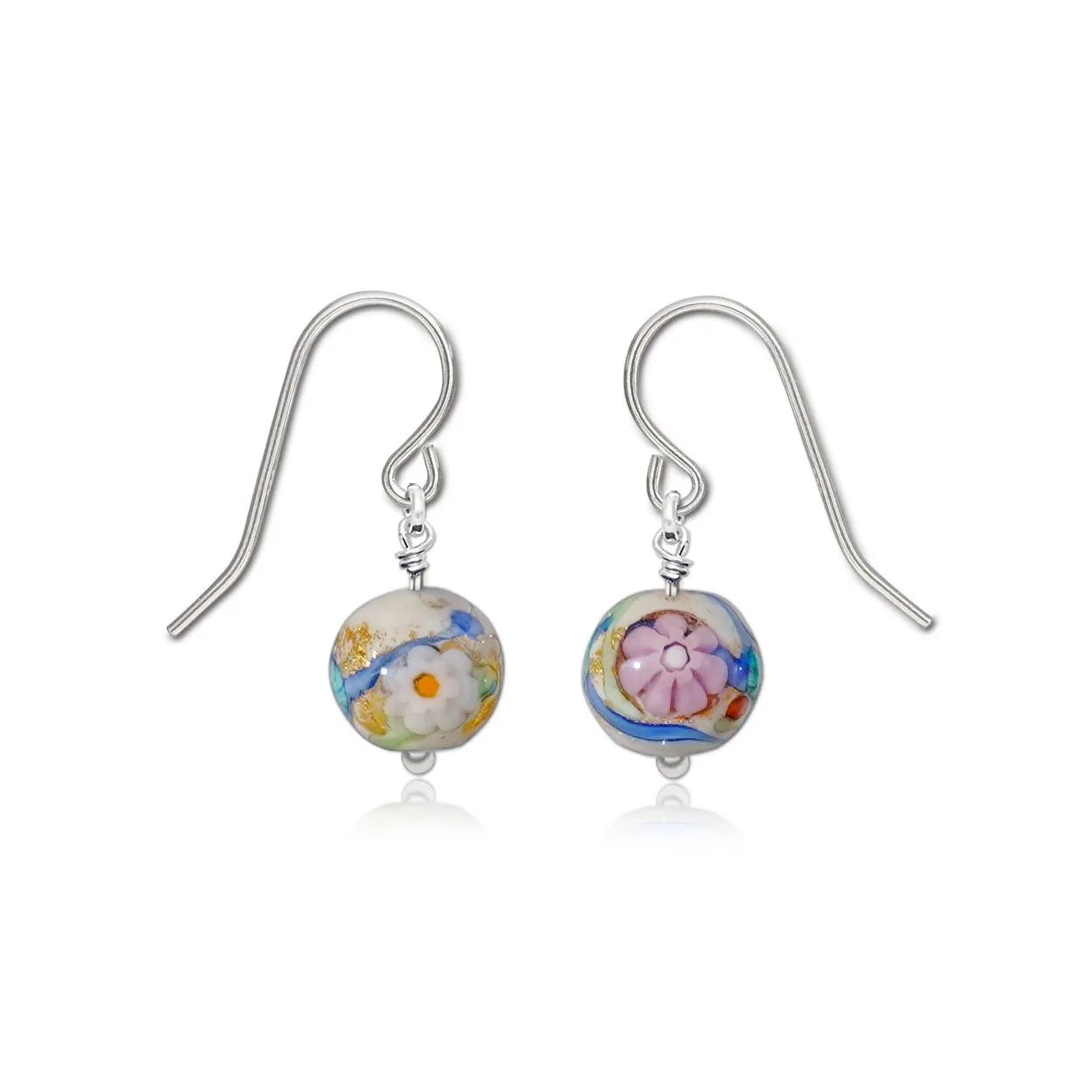 Love in Bloom Round Earrings