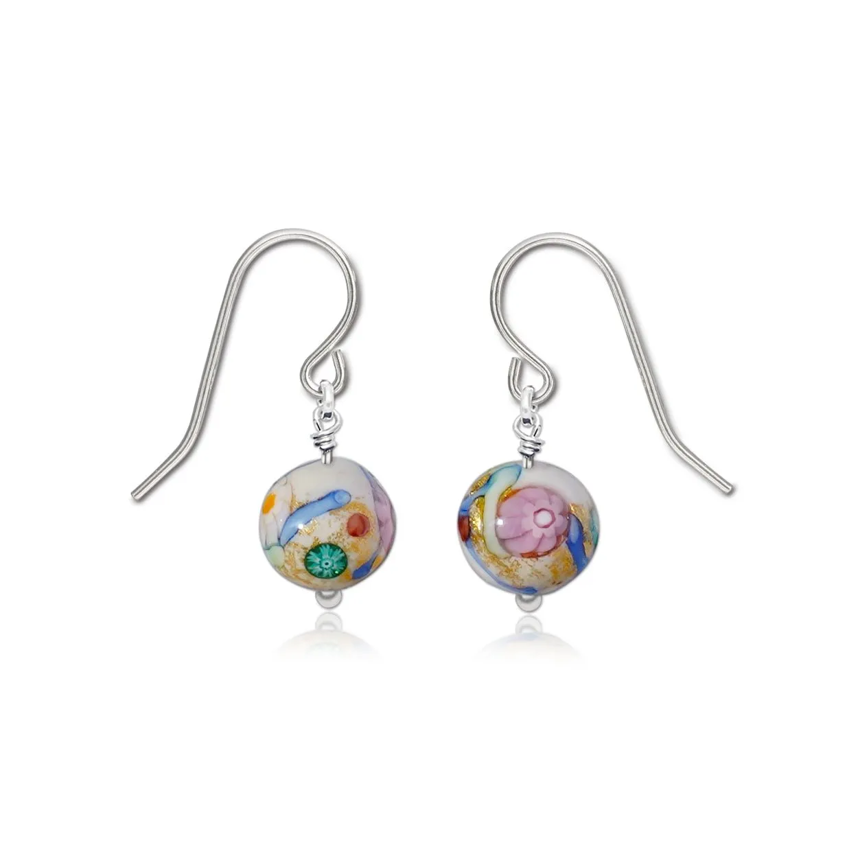 Love in Bloom Round Earrings