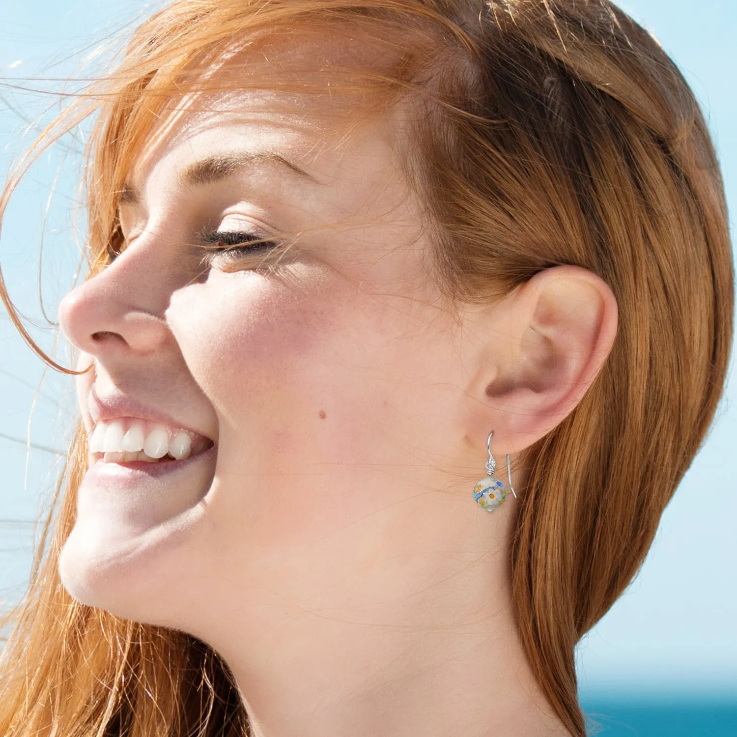 Love in Bloom Round Earrings
