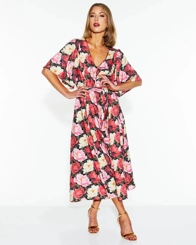 Lyrical Midi Dress