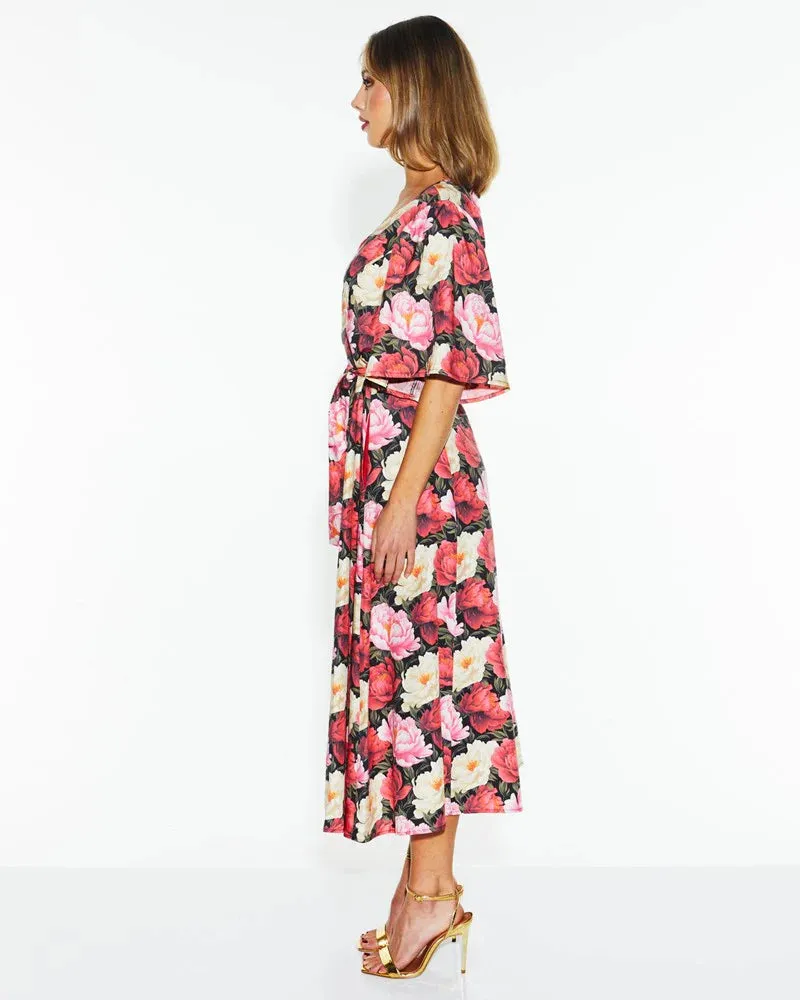 Lyrical Midi Dress