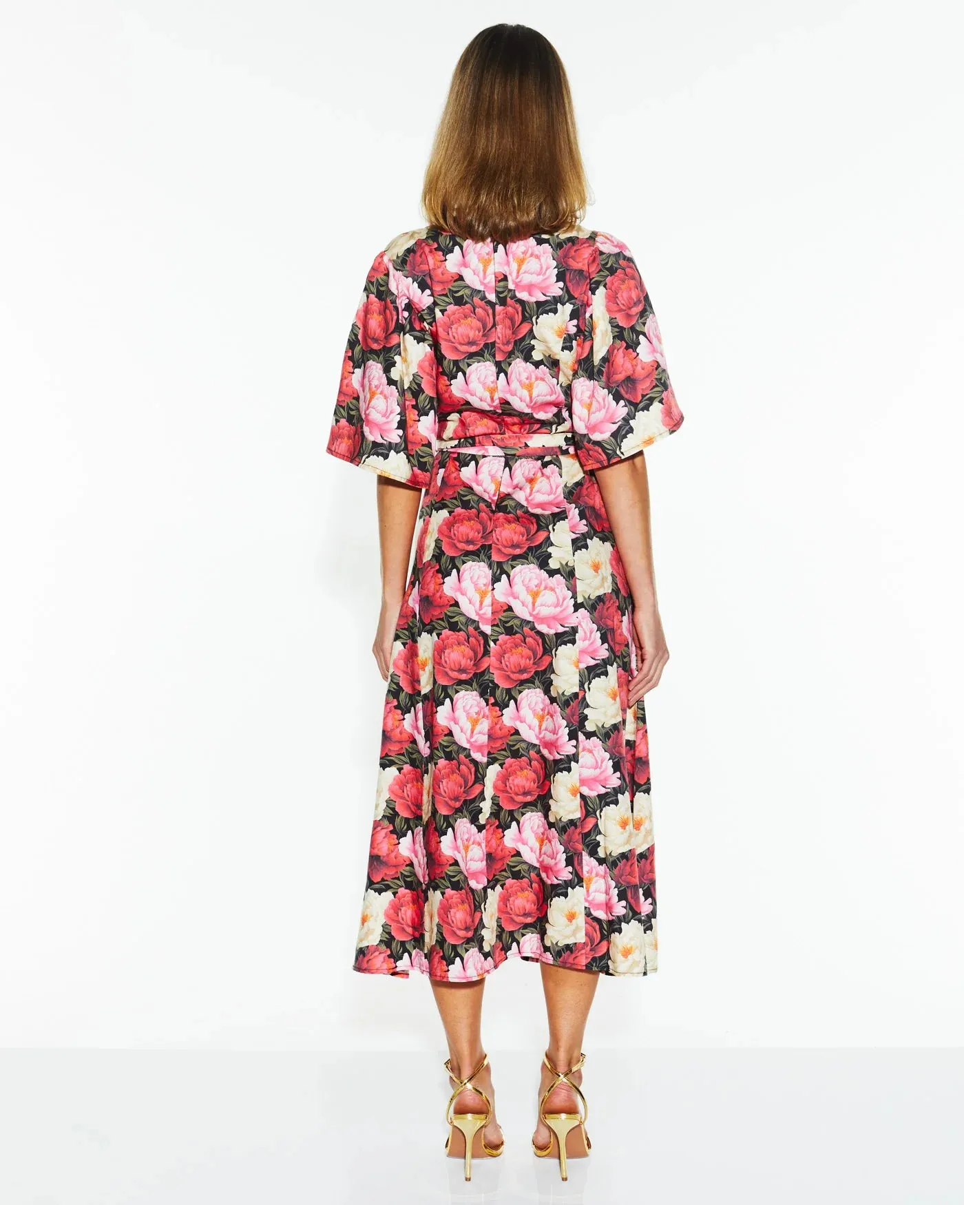 Lyrical Midi Dress