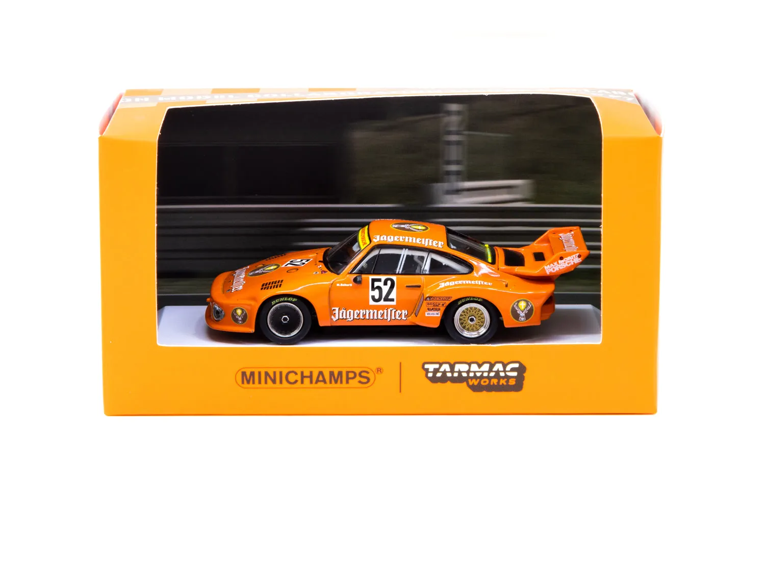Minichamps x Tarmac Works 1/64 Porsche 935 Zolder DRM 1977 #52 Winner - COLLAB64