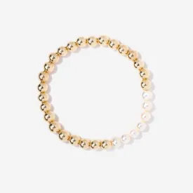 Olivia Pearl Bead Bracelet