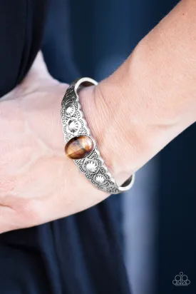 Open Door Jewelry - Desert Escapade - Brown Bracelet - Paparazzi Accessories