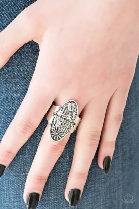 Open Door Jewelry - Desert Paradise - Silver Ring - Paparazzi Accessories