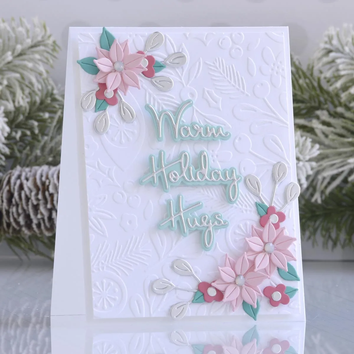 Outlined Christmas Sentiments - Small Die of the Month