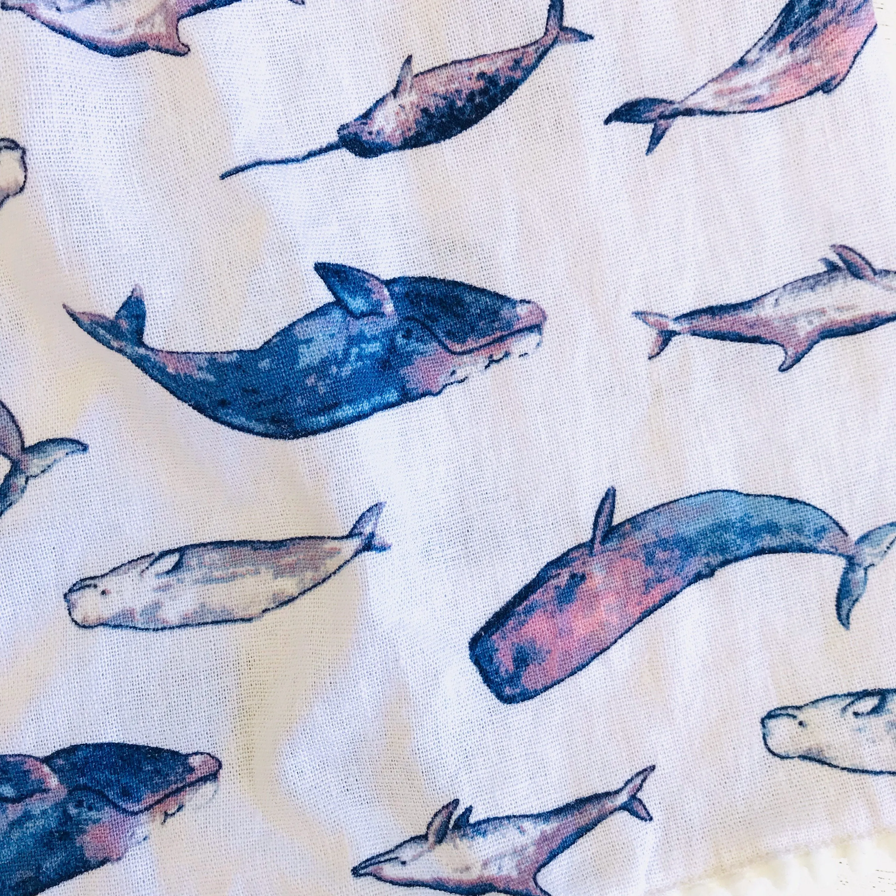 Peony Dress in Indigo Whale Linen