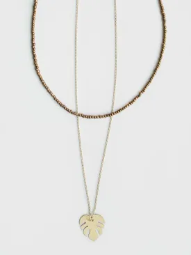 Philo Necklace - Cocoa