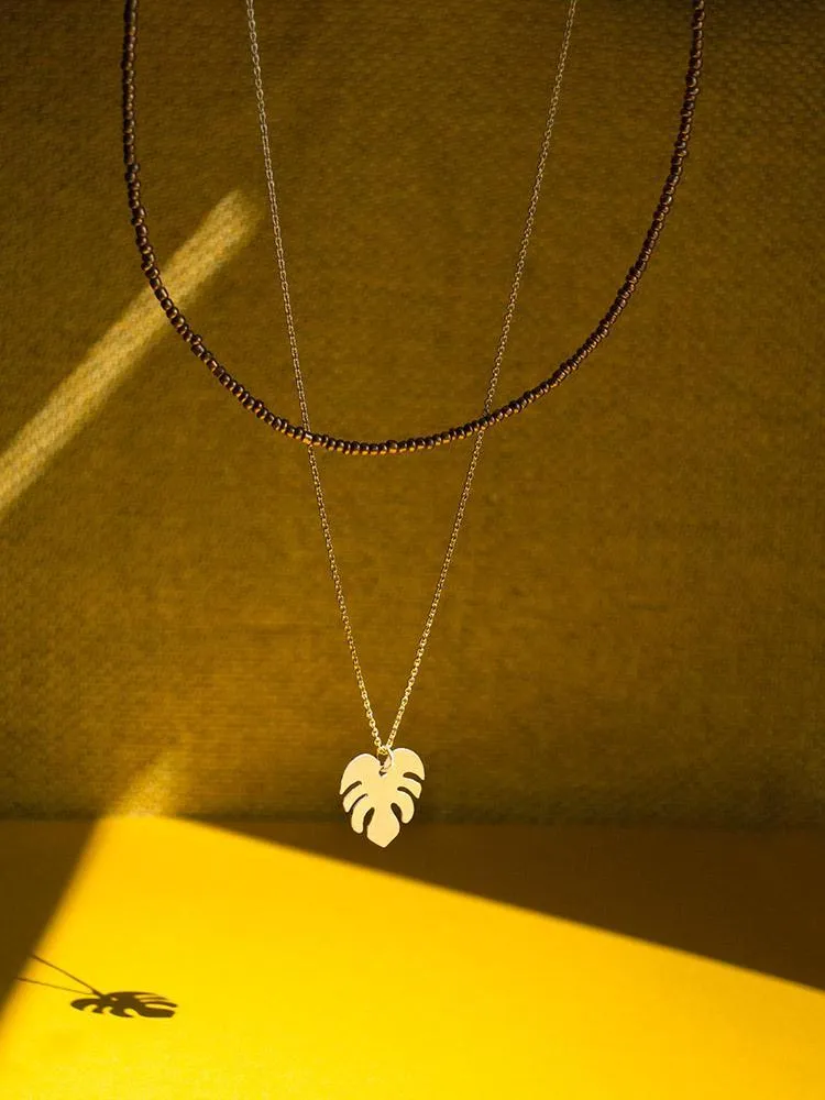 Philo Necklace - Cocoa