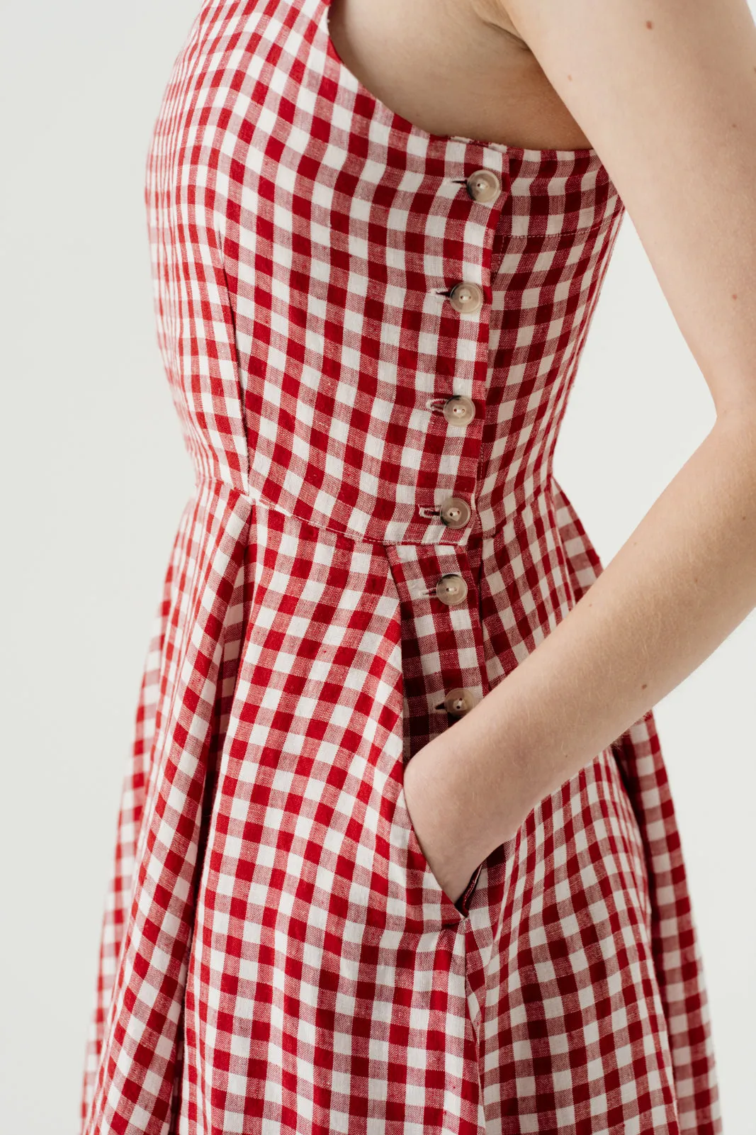 Pinafore Dress, Sleeveless