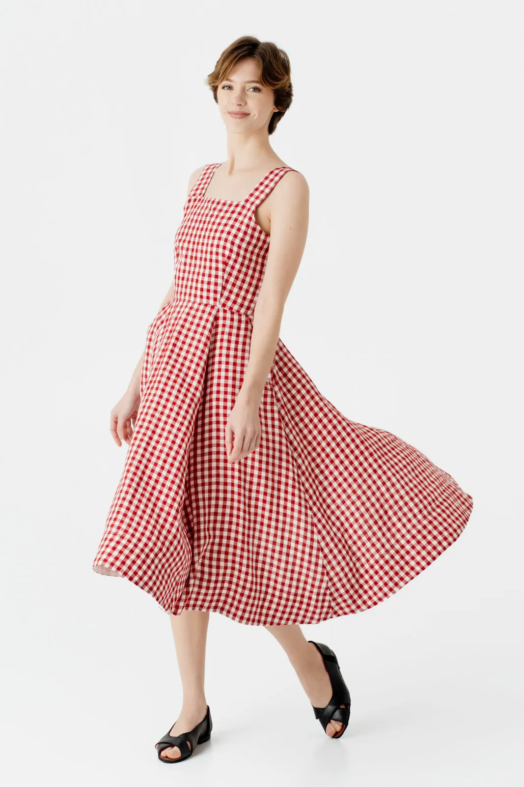 Pinafore Dress, Sleeveless