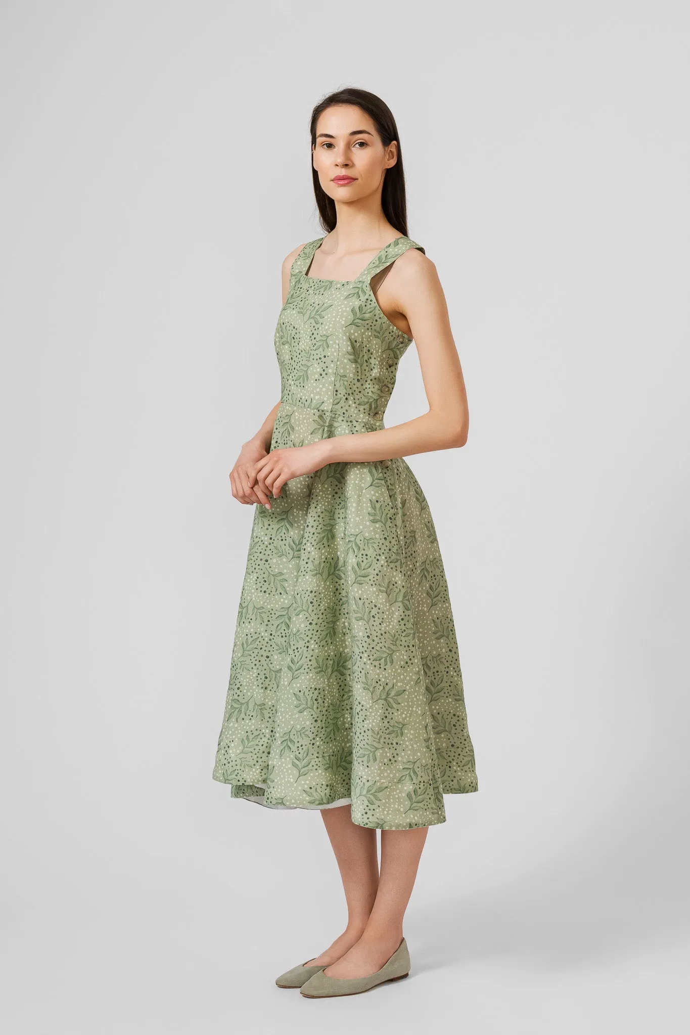 Pinafore Dress, Sleeveless